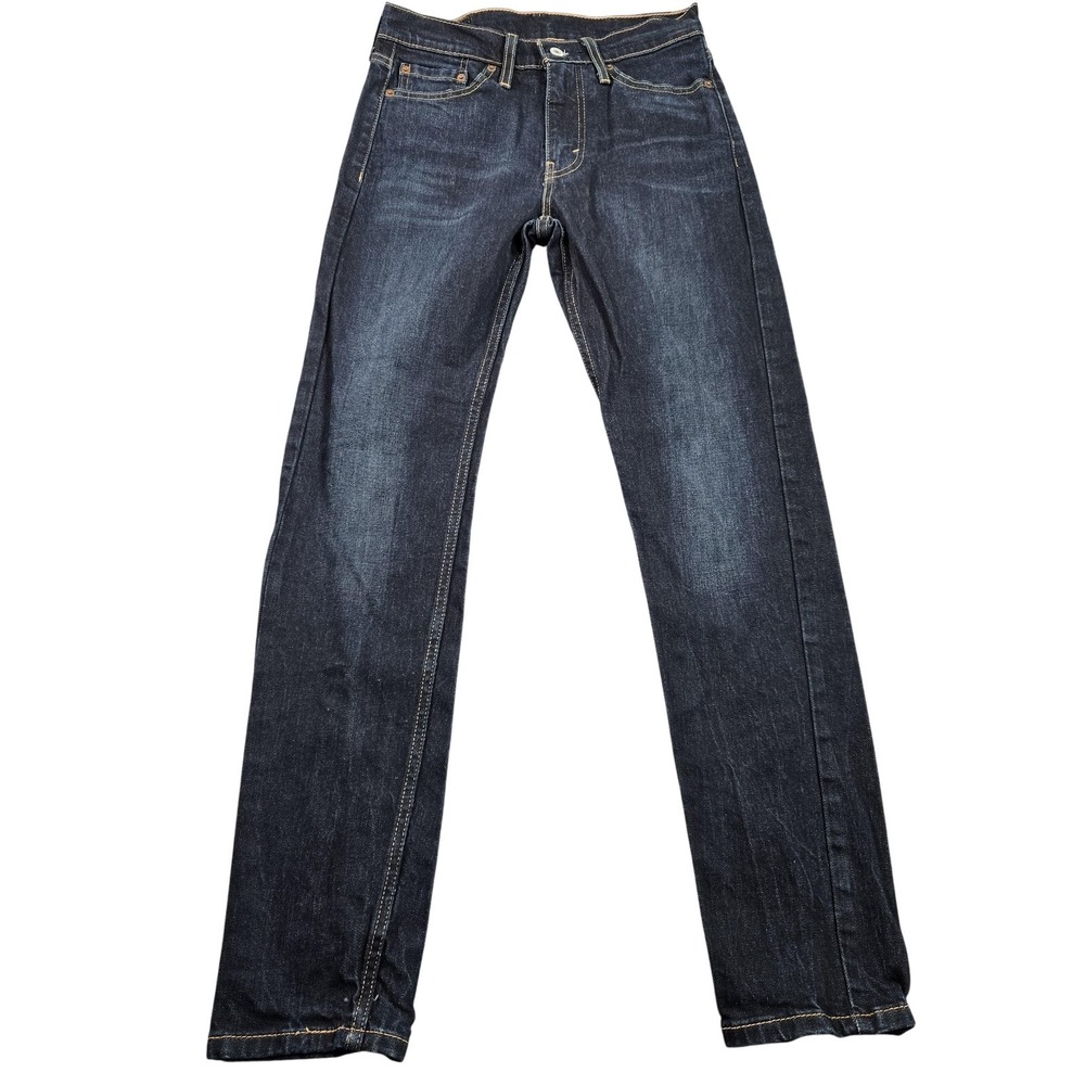 Levis 510 Jeans Mens 29x30 (tag 29x32) Dark Wash Blue Skinny Stretch Denim